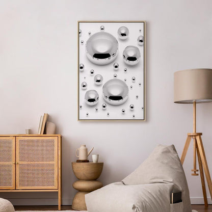 Leinwandbild - Enchanted in the Frost (1 Part) Vertical