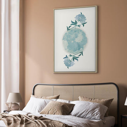 Leinwandbild - Floral Planet (1 Part) Vertical