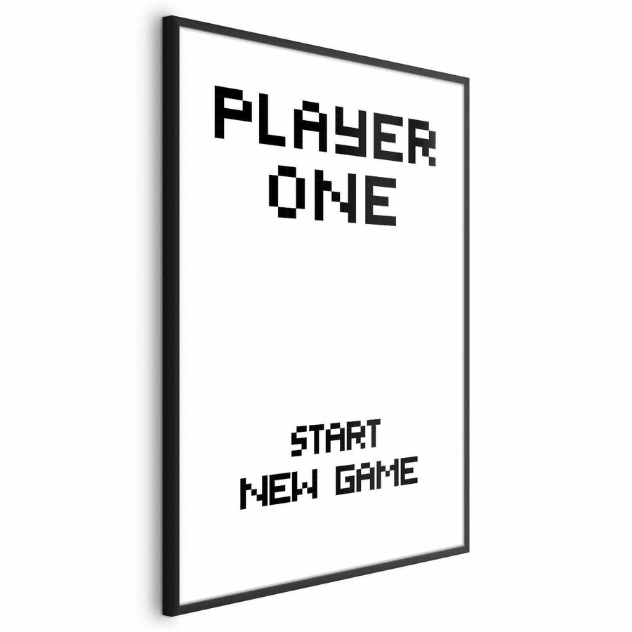 Poster - Start New Game Artgeist