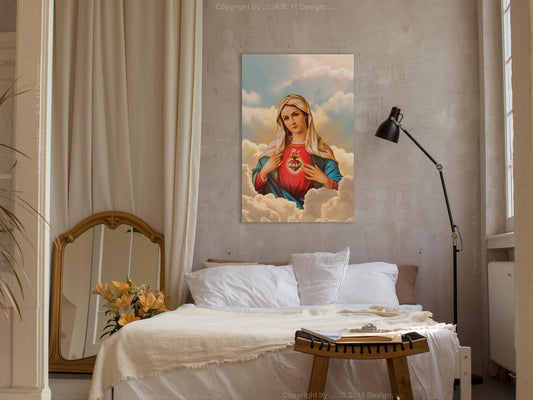 Leinwandbild - Mary (1 Part) Vertical Artgeist