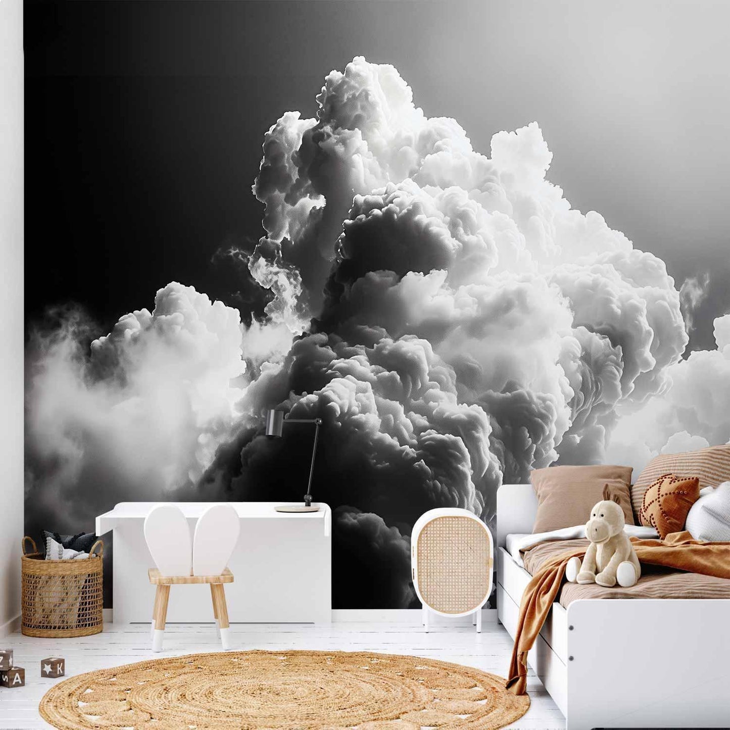 Fototapete - Clouds Like from Dreams: Let the Sun Illuminate Your Day – A Visual Feast Artgeist
