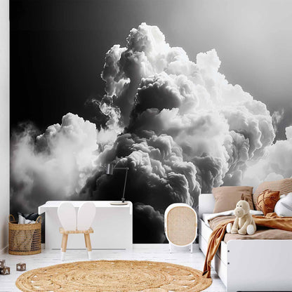 Fototapete - Clouds Like from Dreams: Let the Sun Illuminate Your Day – A Visual Feast Artgeist
