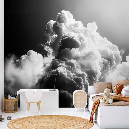 Fototapete - Clouds Like from Dreams: Let the Sun Illuminate Your Day – A Visual Feast Artgeist