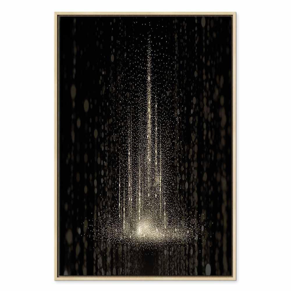 Leinwandbild - Snowstorm (1 Part) Vertical