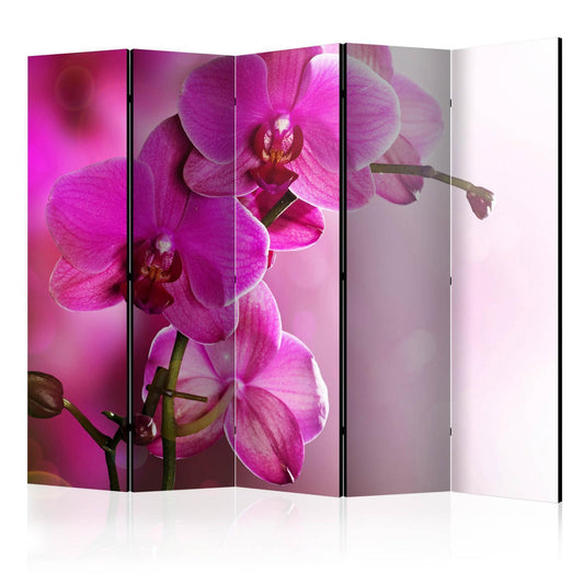 Paravent - Pink orchid II Artgeist