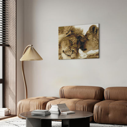 Malen nach Zahlen - Lions In Love