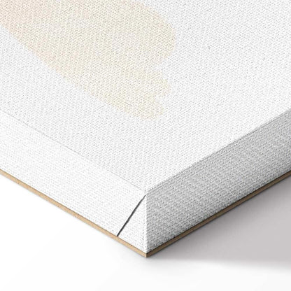 Leinwandbild - Sky with Balloons - Balloons in Subdued Colors Flying in the Sky Among Clouds Rainbows and Stars