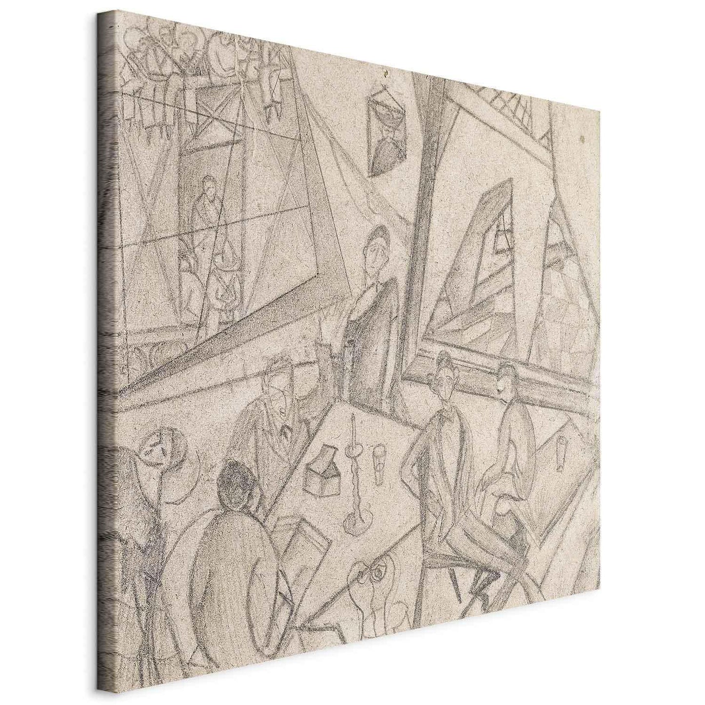 Leinwandbild - Frida Kahlo – Frida and Her Contemporaries