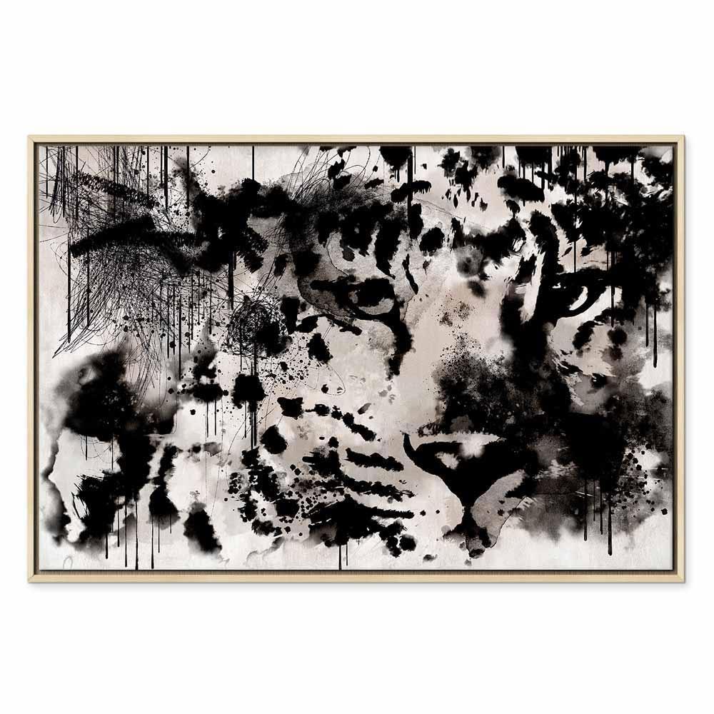 Leinwandbild - Cat's Look (1 Part) Wide