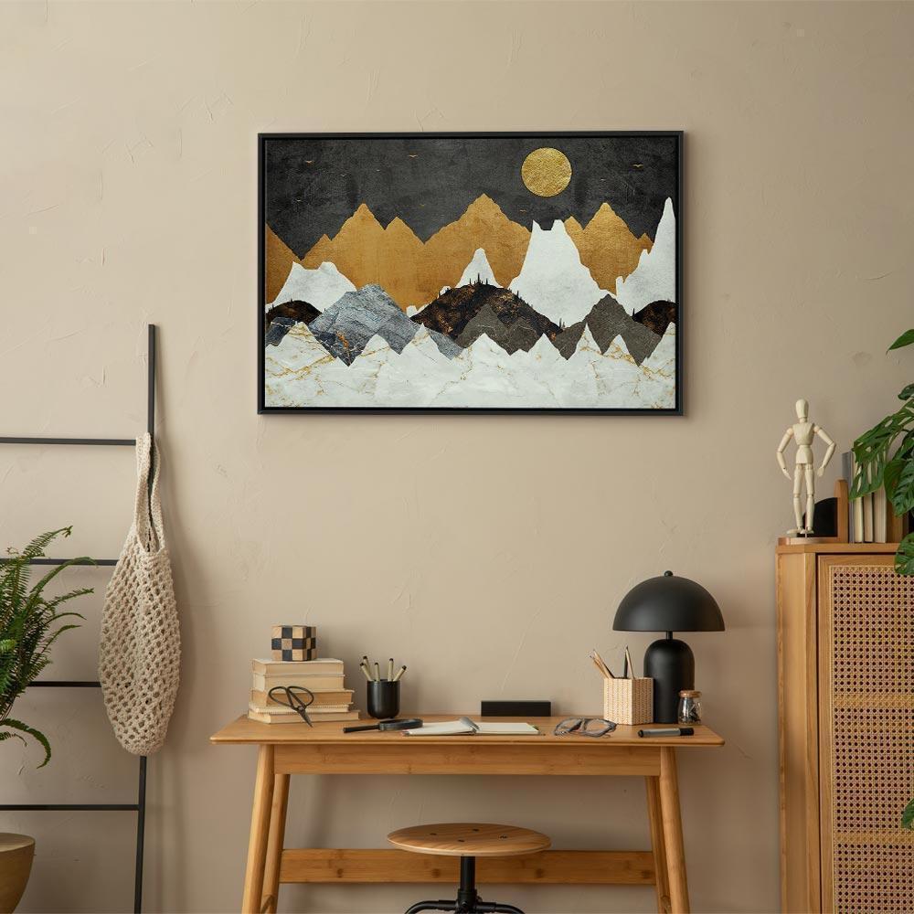 Leinwandbild - Cold Night (1 Part) Wide