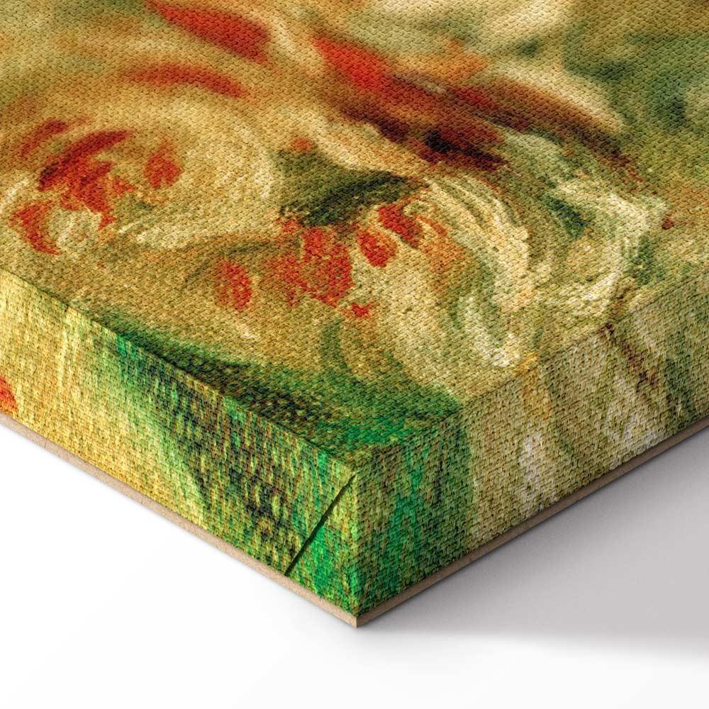 Leinwandbild - Pierre-Auguste Renoir – Les Anémones