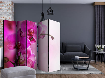 Paravent - Pink orchid II Artgeist
