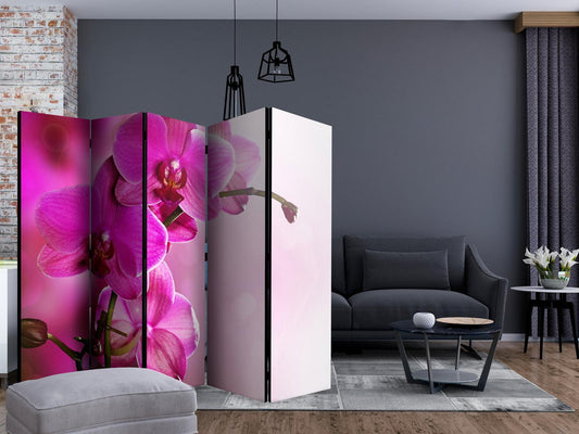 Paravent - Pink orchid II Artgeist
