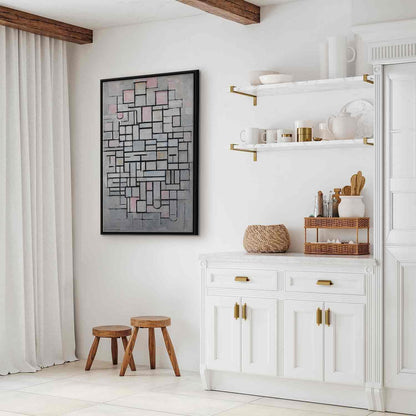 Leinwandbild - Piet Mondrian – Composition No IV