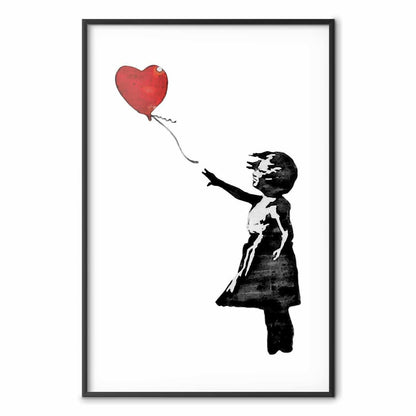 Poster - Banksy: Girl with a Balloon