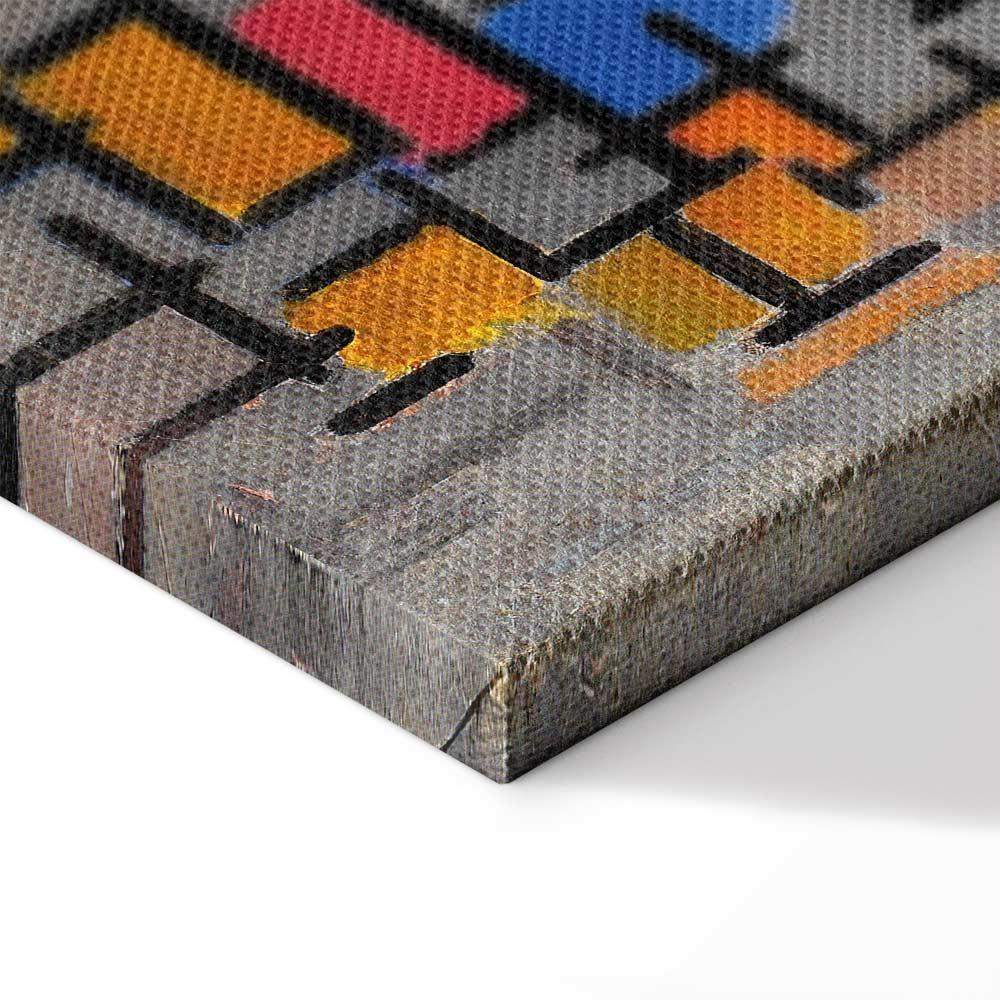 Leinwandbild - Piet Mondrian – Composition