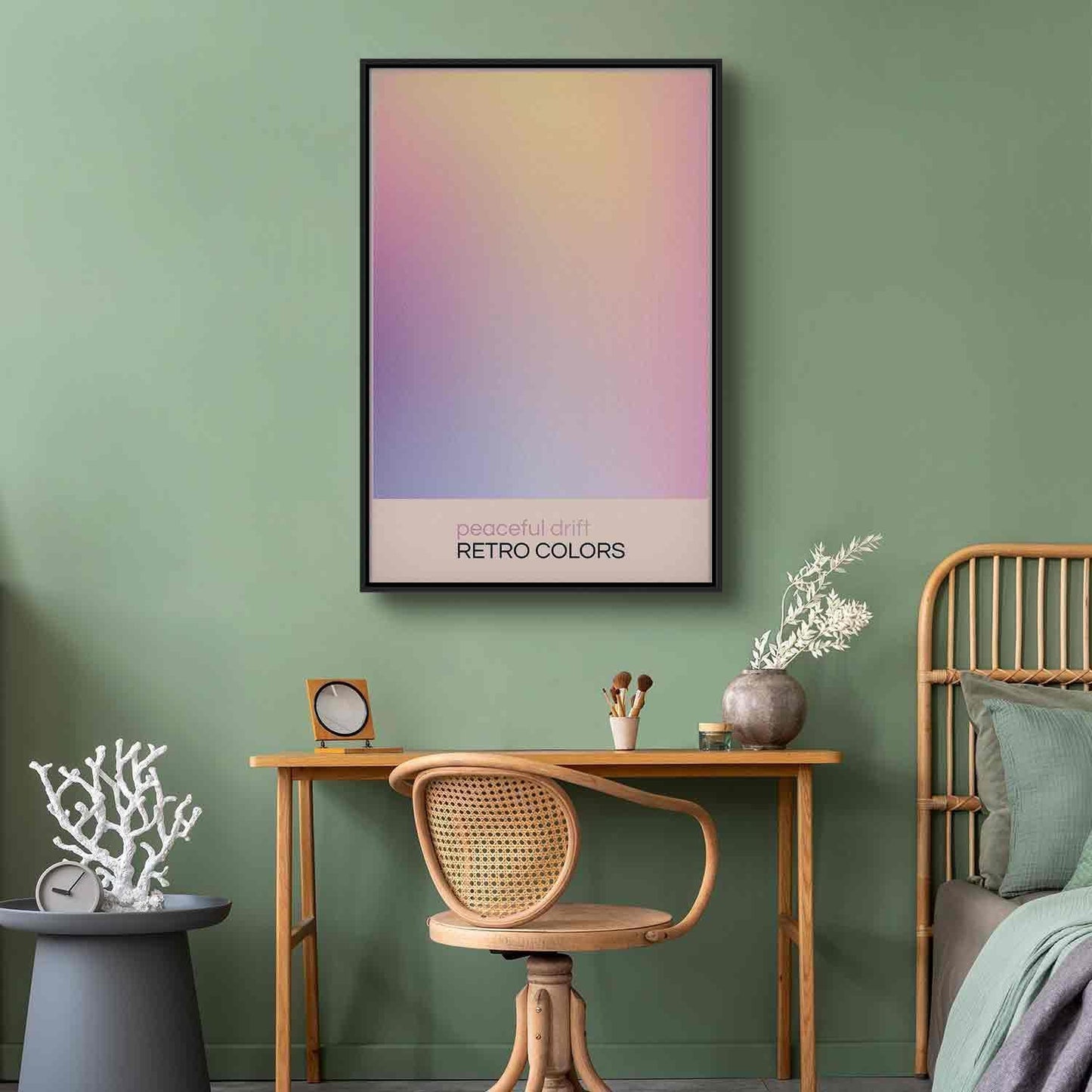 Leinwandbild - Peaceful Drift - Delicate Pastel Shades Creating a Harmonious Whole Artgeist