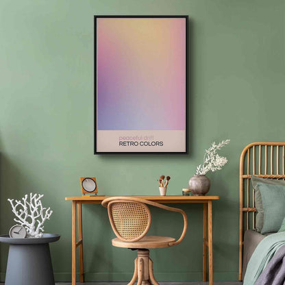 Leinwandbild - Peaceful Drift - Delicate Pastel Shades Creating a Harmonious Whole Artgeist