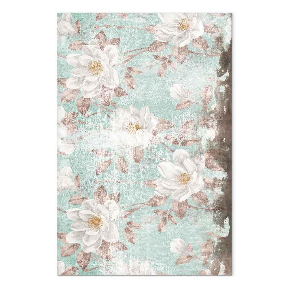 Leinwandbild - Roman Flowers (1 Part) Vertical