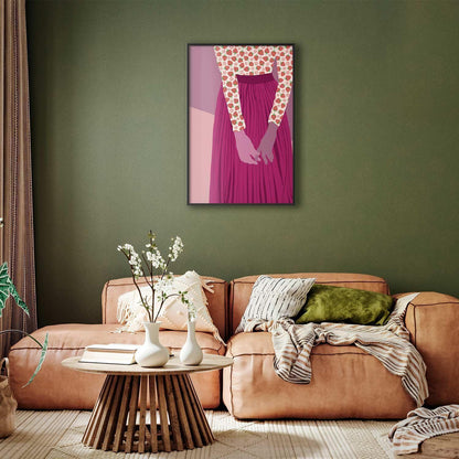 Poster - Strawberry Lady Artgeist