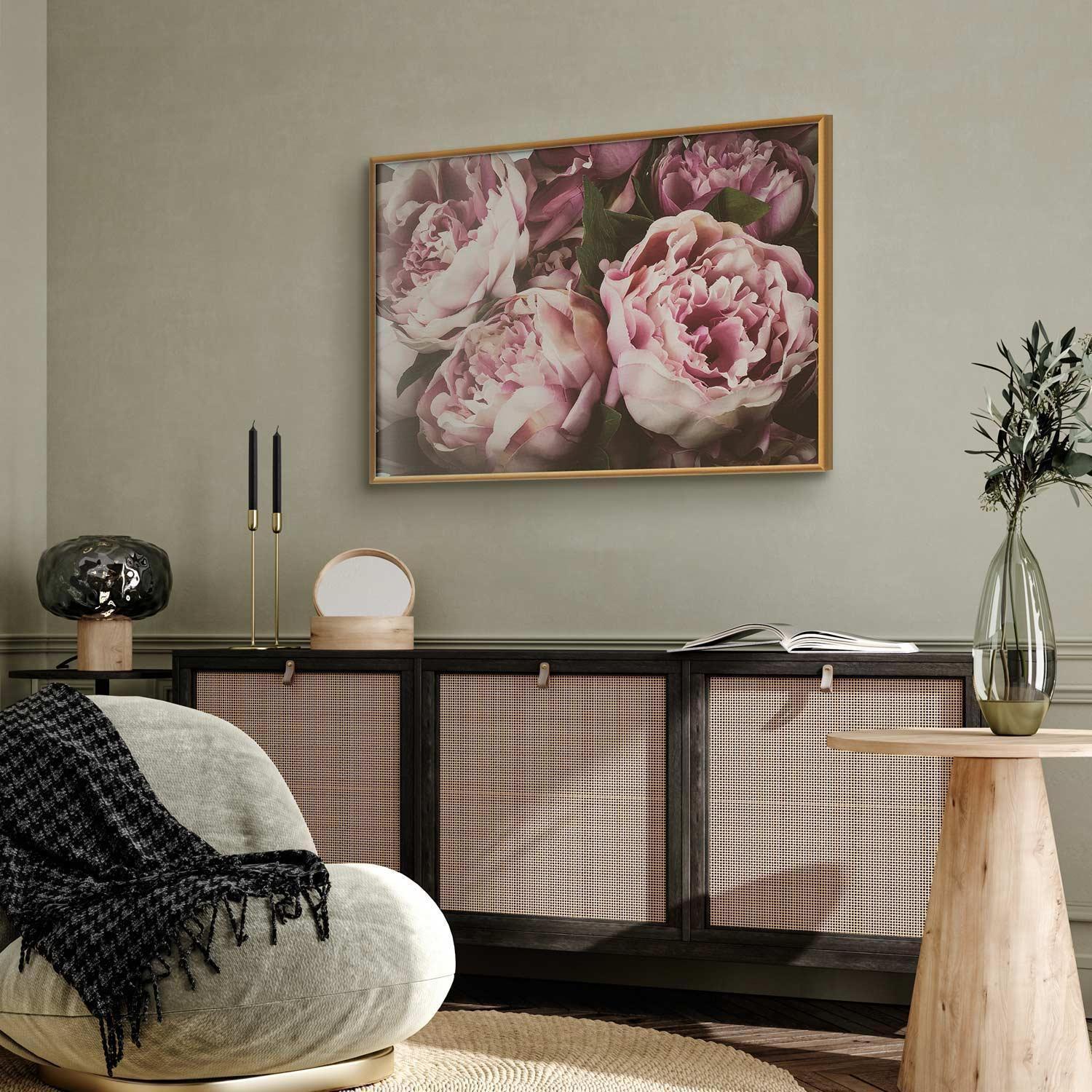 Poster - Pink Peonies Artgeist