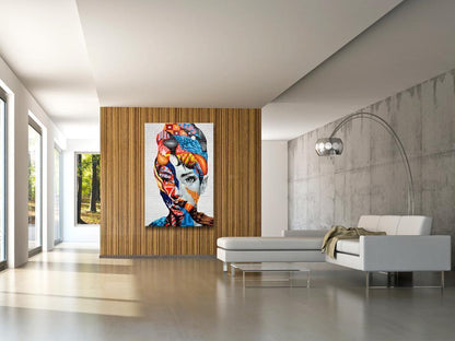 Leinwandbild - Liberated Woman Artgeist