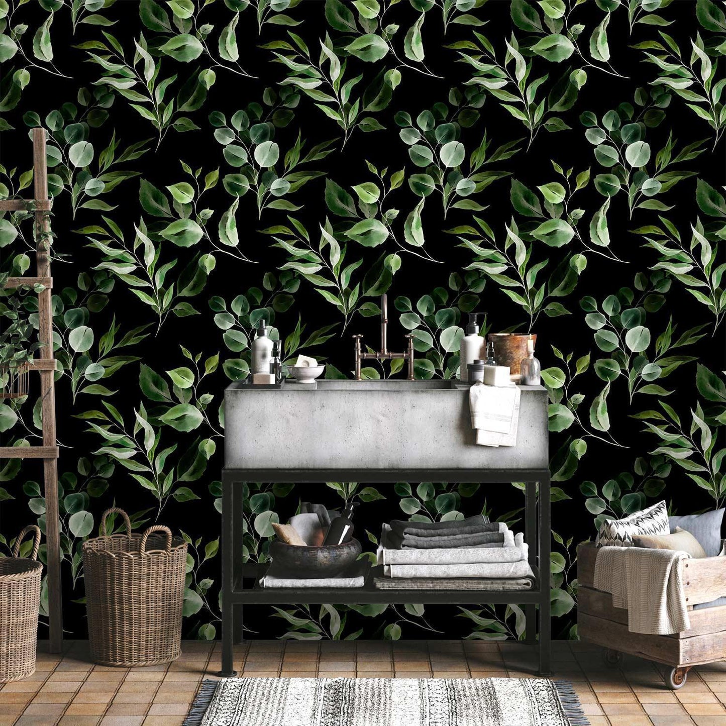 Tapete - Bouquet of Greenery