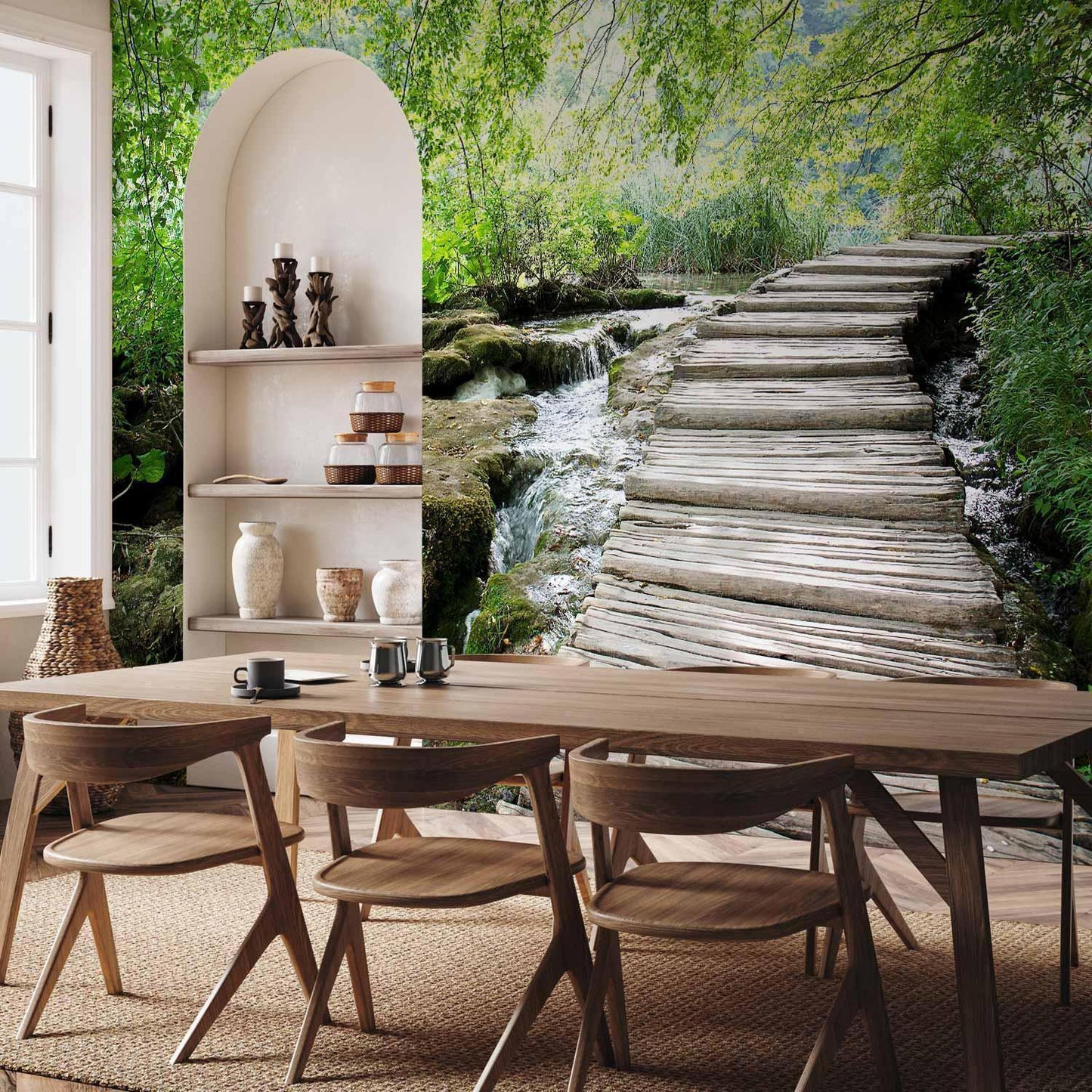 Fototapete - Forest path