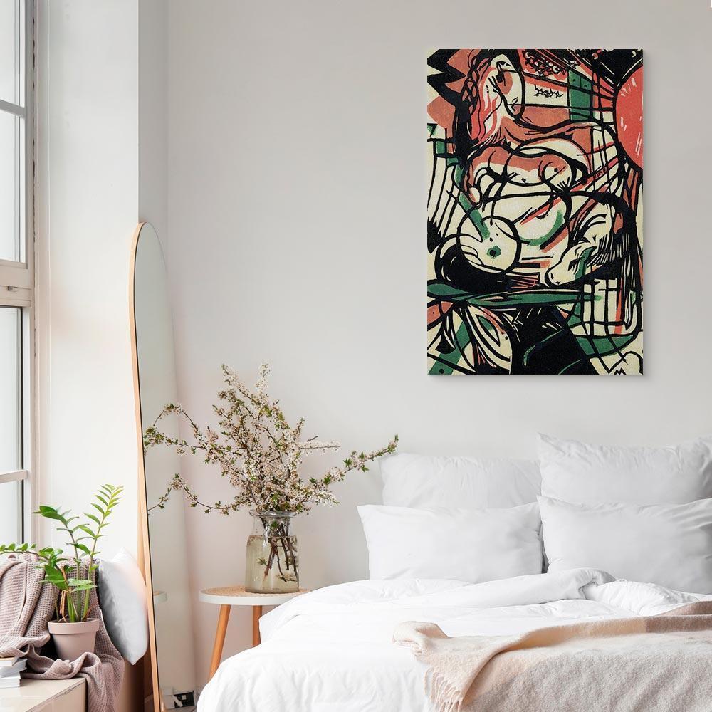 Leinwandbild - Franz Marc – The Birth of the Horse