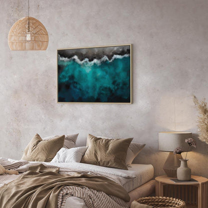 Leinwandbild - Blue Lagoon (1 Part) Wide