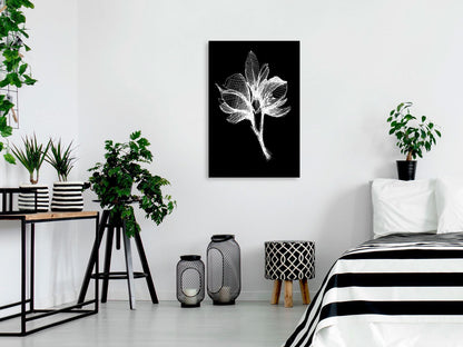 Leinwandbild - Night Flower (1 Part) Vertical Artgeist
