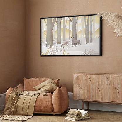 Leinwandbild - Fairy-Tale Forest (1 Part) Vertical - Third Variant