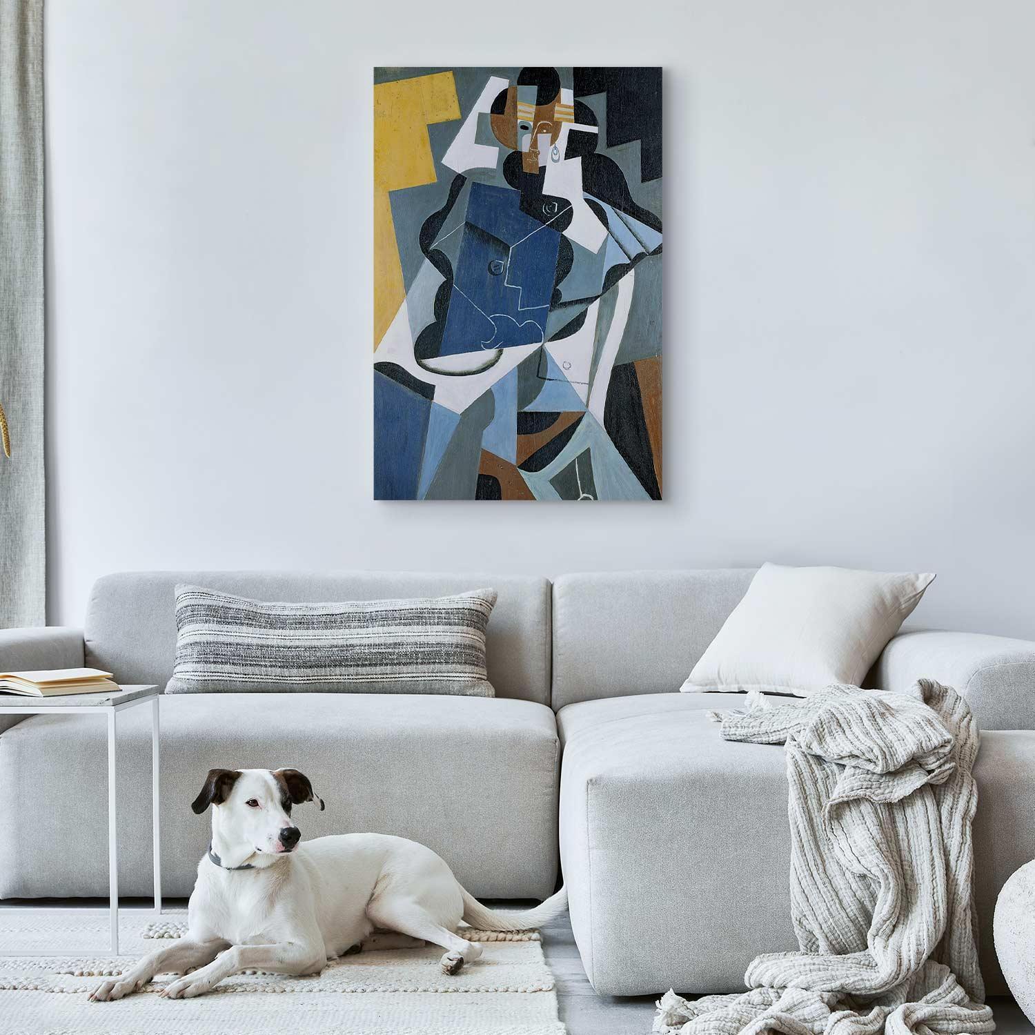 Leinwandbild - Figure of a Woman (Juan Gris) Artgeist