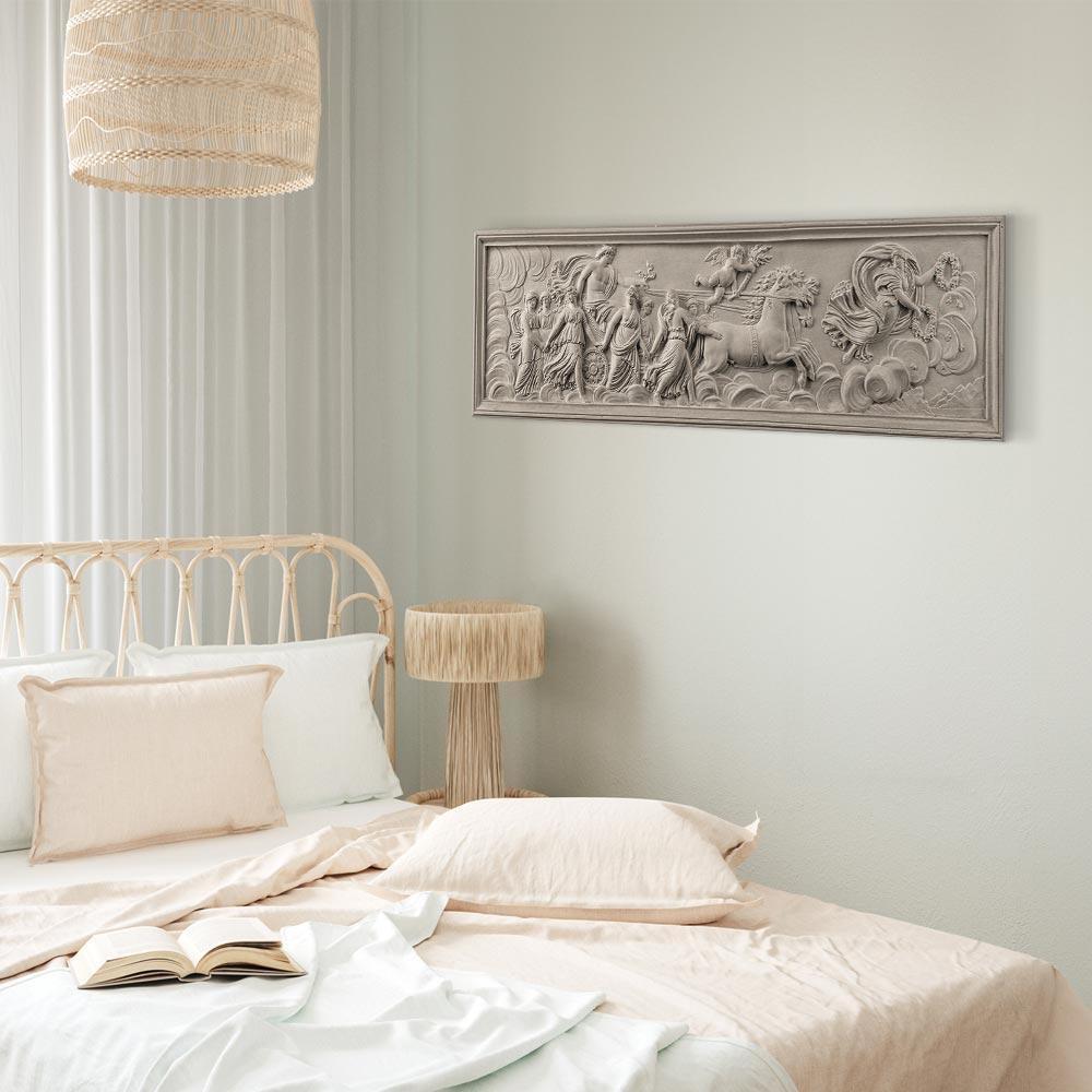 Leinwandbild - Relief: Apollo and Muses