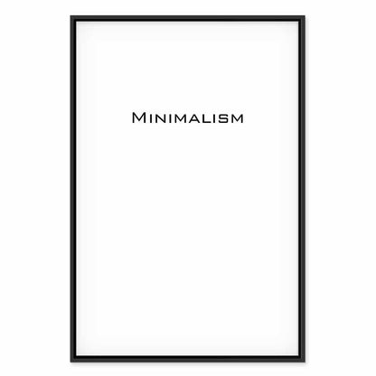 Leinwandbild - Minimalism (1 Part) Vertical