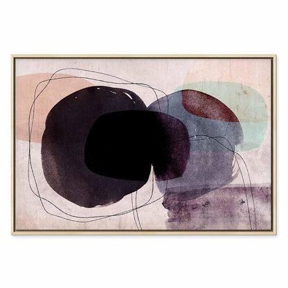 Leinwandbild - Free Accumulation (1 Part) Wide