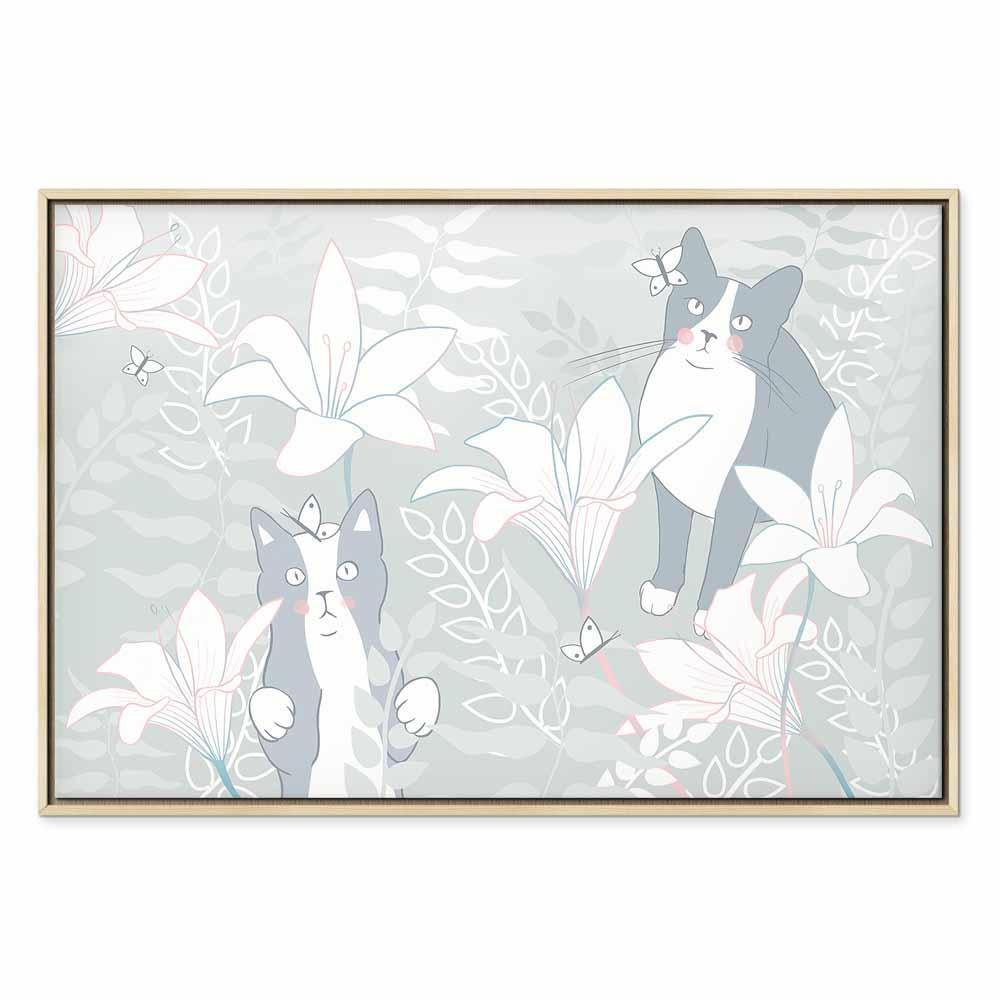 Leinwandbild - Cat Matters (1 Part) Wide - First Variant