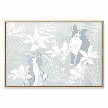 Leinwandbild - Cat Matters (1 Part) Wide - First Variant