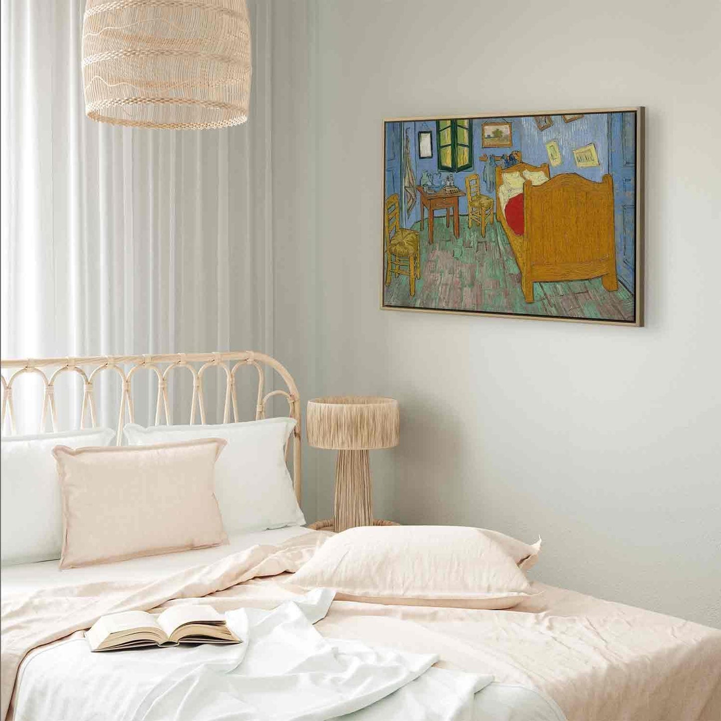 Leinwandbild - La Chambre de Van Gog Artgeist