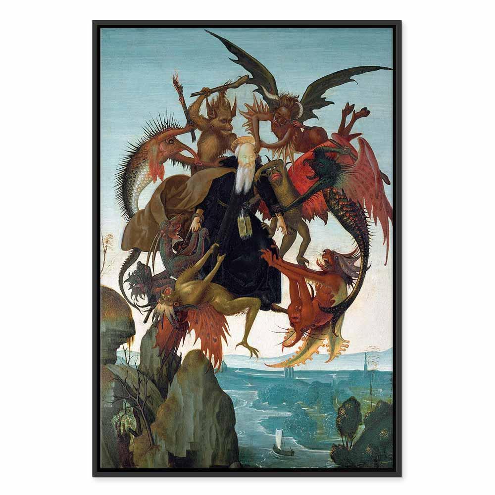 Leinwandbild - Michelangelo – The Torment of Saint Anthony