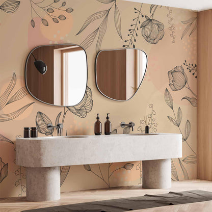 Fototapete - Warm Shades of Nature