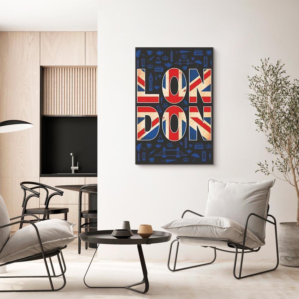 Leinwandbild - City of Culture (1 Part) Vertical