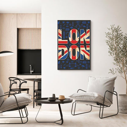 Leinwandbild - City of Culture (1 Part) Vertical