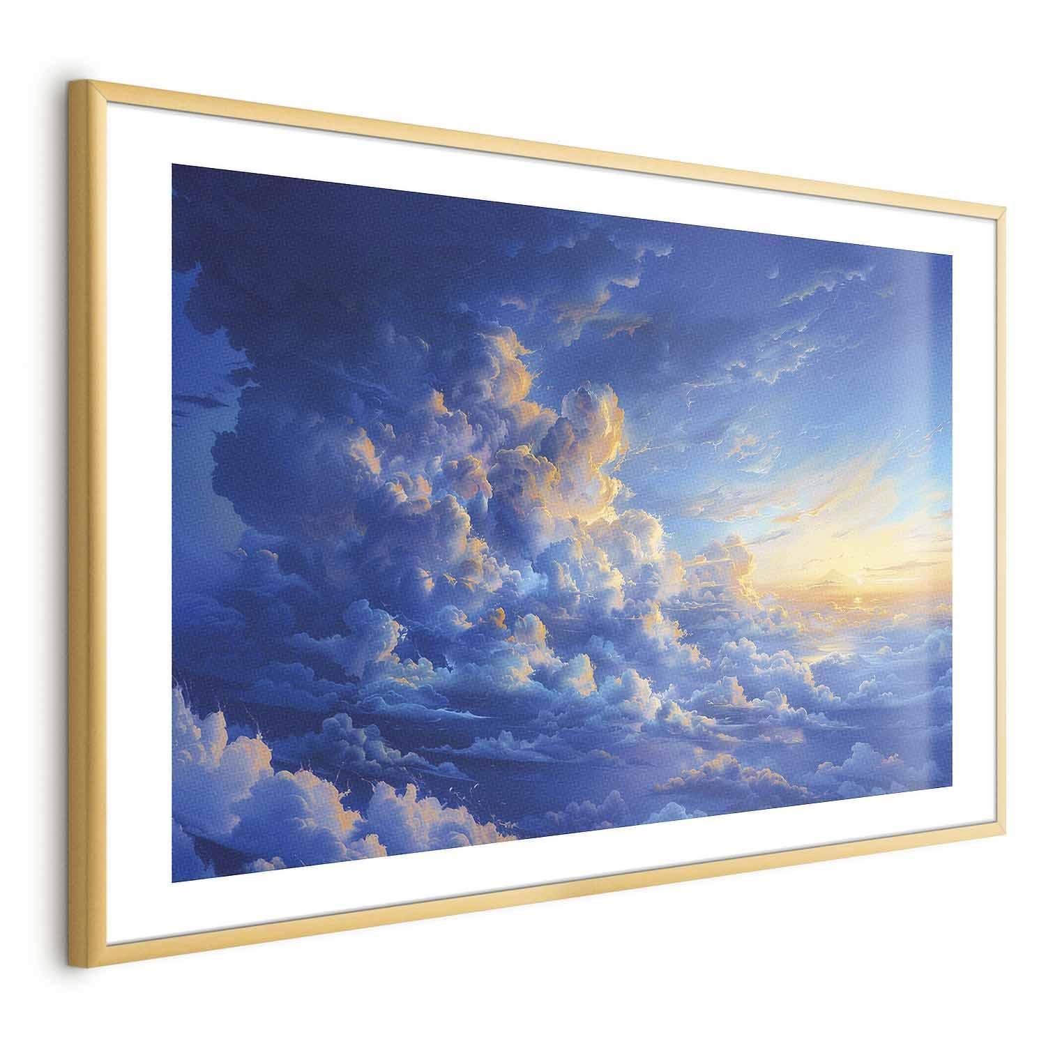 Poster - When the Sky Becomes Canvas: A Masterpiece of Nature in the Clouds Artgeist