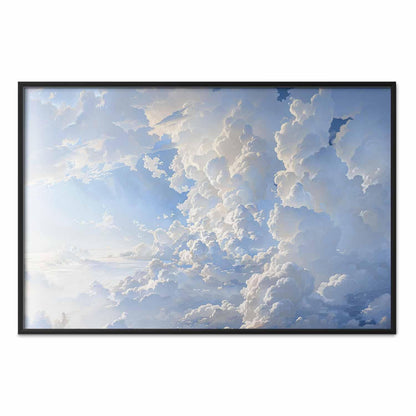Poster - The Sun Revealing Cloud Secrets: Spectacular Sky Images