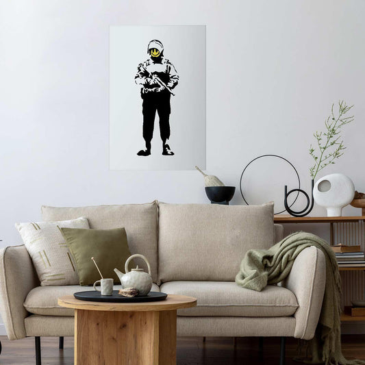 Poster - Smiling Policeman Artgeist
