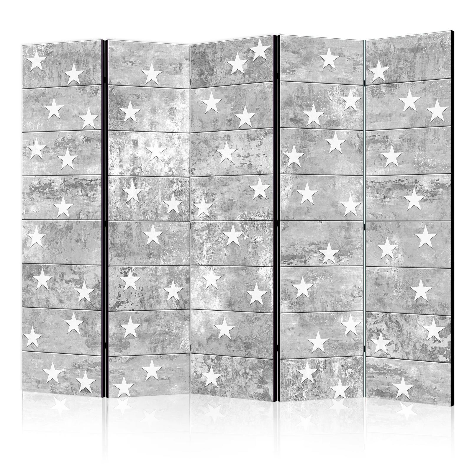 Paravent - Stars on Concrete II Artgeist