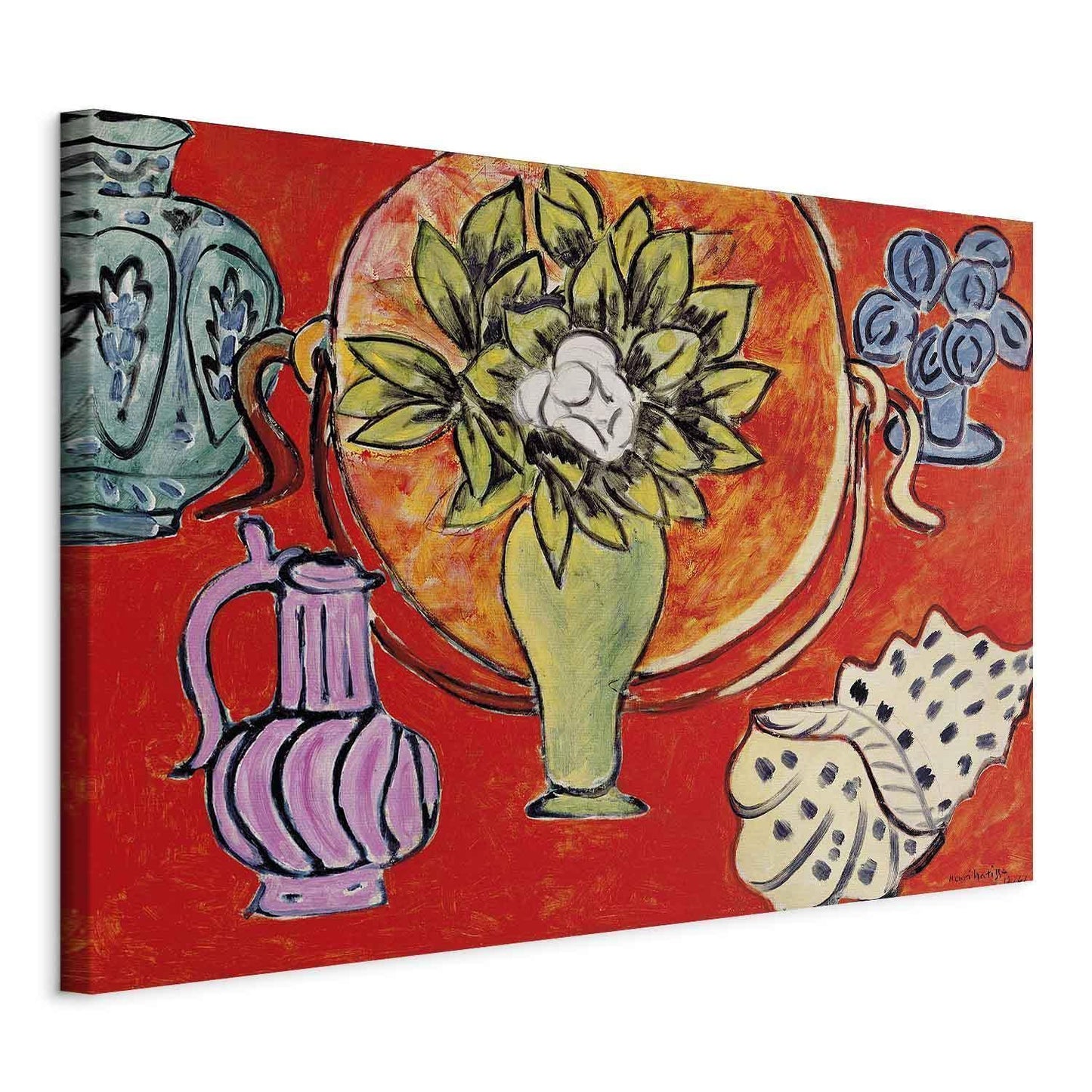 Leinwandbild - Henri Matisse – Still Life with Magnolia