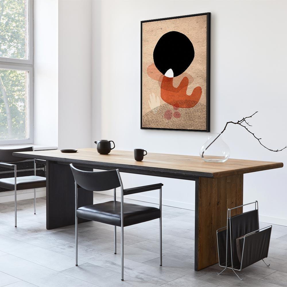 Leinwandbild - Black Stone (1 Part) Vertical