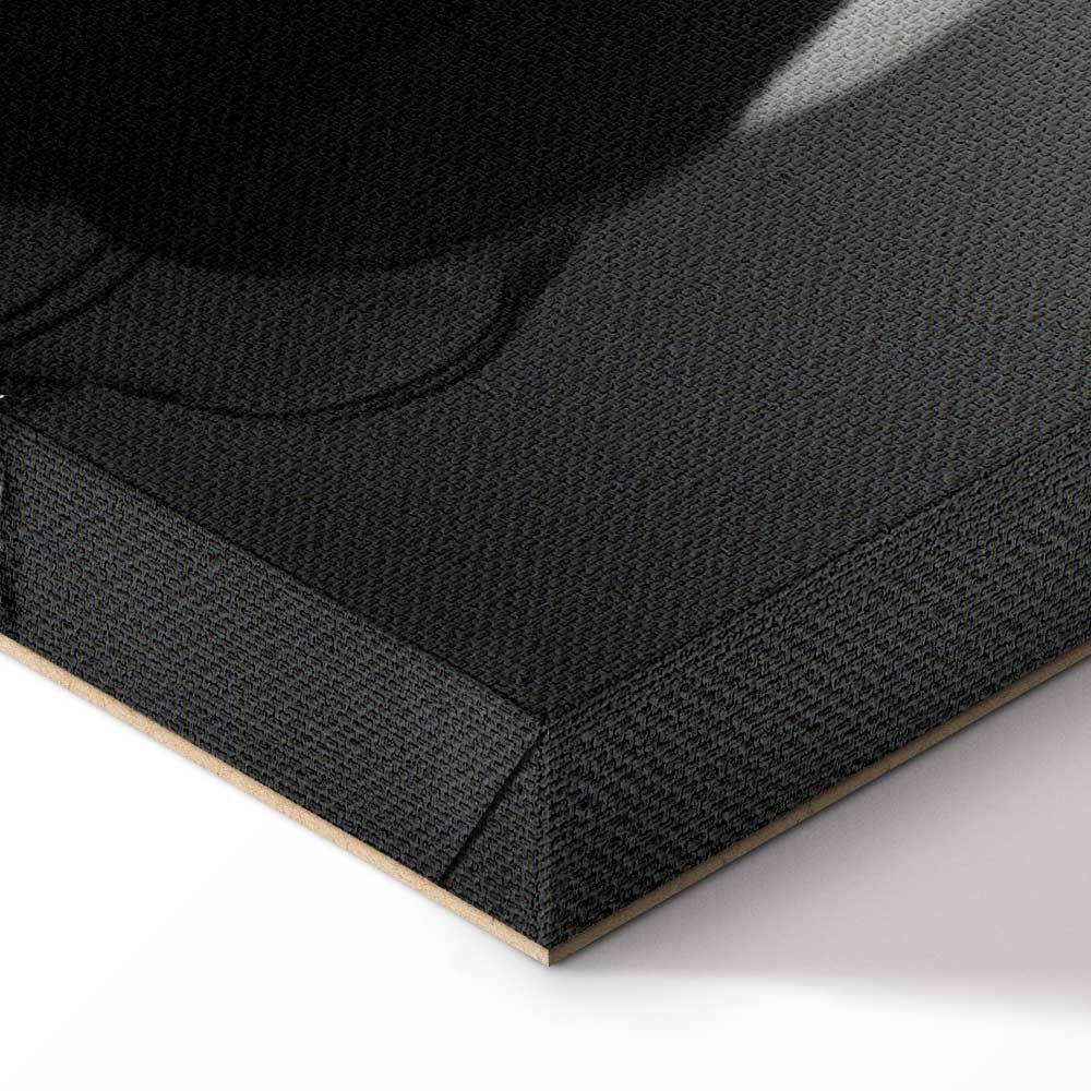 Leinwandbild - Black Elegance (1 Part) Vertical